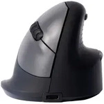 R-Go Maus HE ergonomisch rechts Bluetooth mittel schw./silb retail - Schwarz