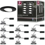 Paulmann LED Einbauleuchte Calla Basisset schwenkbar - Schwarz