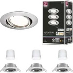 Paulmann LED Einbauleuchte Base Basisset schwenkbar - Grau