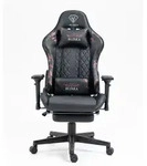Gaming Stuhl mit Fu&szlig;st&uuml;tze und ergonomsichen 4D-Armlehnen gaming chair in