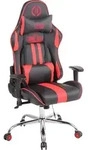 CLP Gaming B&uuml;rostuhl Limit XM Kunstleder mit Massagefunktion, Farbe: schwarz/rot