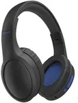 hama Bluetooth-Kopfh&ouml;rer Spirit Focused, Schwarz - Schwarz/Blau