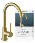 SCH&Uuml;TTE K&uuml;chenarmatur CORNWALL, Wasserhahn K&uuml;che mit Energiesparfunktion,