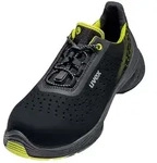 uvex 1 G2 Sicherheitsschuh S1 Halbschuh gelocht schwarz/gelb 43 - Schwarz - 43