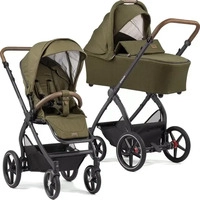 Gesslein FX4 Style Kinderwagen Set mit Babywanne moos 389389 - Gr&uuml;n