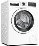 Bosch Serie 4 WNA144V0FR, Frontlader, Freistehend, Wei&szlig;, Links, Silber, Wei&szlig;,