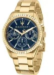 Maserati Herren Uhr COMPETIZIONE Multifunktion Edelstahl gold UMAR8853100026 - Gold