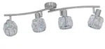 Spots - 4er LED Spot "JOSEFA" E14 Filament, Strahler im Retro Style, aus Metall und