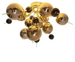 Deckenleuchten - Deckenleuchte "EXPLOSION" &Oslash;: 57cm gold, Deckenlampe im Modern