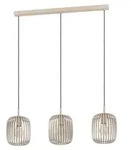 Eglo 900497 ROMAZZINA E27 3-fach H&auml;ngeleuchte 900x200mm Sandfarben - Beige