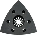 Schleifplatte kletthaftend Eckma&szlig;93mm gel. Metabo
