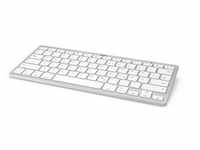 Bluetooth®-Tastatur "KEY4ALL X510", Silber/Weiß, QWERTZ (00125135) Tas