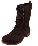 Kamik Damen Winterstiefel Sienna 3 NK2476 Gr&uuml;n - Braun - 36