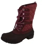 Kamik Damen Winterstiefel Sienna 3 NK2476 Rosa - Braun - 37