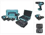 Makita DHP482JX13, Handbohrmaschine, Ohne Schl&uuml;ssel, B&uuml;rstenlos, Schwarz,...