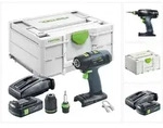 Festool T 18+3 Basic Akku Bohrschrauber 18 V 50 Nm Brushless + 1x Akku 3,0 Ah +