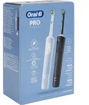 Oral-B Vitality Pro D103 Duo, Elektrische Zahnb&uuml;rste (schwarz/blau, Black/Blue,