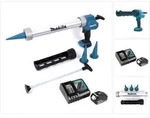 Makita DCG 180 RM1X Akku Kartuschenpistole 18 V 300 / 600 ml + 1x Akku 4,0 Ah +