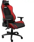 Trust GXT 714R Ruya Gaming Stuhl Schwarz / Rot - Ergonomischer Gamerstuhl mit