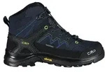 CMP Kinder Wanderschuh Moon Mid WP Trekking Shoes Blau 28 - Blau/Schwarz - 28