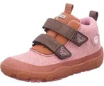 Affenzahn Reh Klettschuh Braun - Rosa - 23