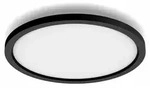 Philips Hue White ambience Aurelle runde Panelleuchte schwarz + Dimmschalter,