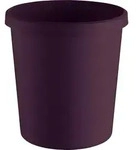 helit Papierkorb "the green german", 18 Liter, rot - Blau