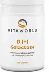 Vitaworld D(+)Galactose | 250 g | hochreine Galactose 99,5% | ohne Zusatzstoffe 