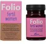 Folio fertil women Weichkapseln zur Unterst&uuml;tzung der weiblichen Fruchtbarkeit, 30
