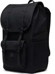 Little America - Rucksack 16" 49.5 cm (grey crosshatch) - Schwarz
