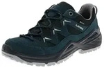 Lowa Damen Hikingschuh Sirkos EVO GTX LO Ws Petrol Silber - Gr&uuml;n
