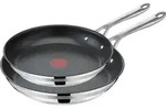 Tefal Jamie Oliver E310S234, Frittierset, Schwarz, Edelstahl, Edelstahl, Titan,