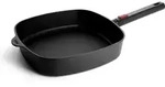 Woll Guss-Viereckpfanne ECO LOGIC QXR - Schwarz