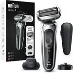 Braun Series 7 71-S4200cs, Folienschaber, Schwarz, AutoSense, Edelstahl, Tasten,