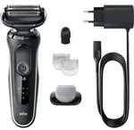 Braun Elektrischer Rasierer - Series 5 - 51-W1600s + BodyGroomer Aufsatz - schwarz &