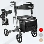 L&ouml;sch Reha Rollator TABAS Mobility PolyurethanSilber