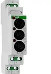 Sicherungsmodul mit drei Schmelzeinsatzhaltern BZ-3/F&F