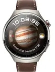 HUAWEI Watch 4 Pro Classic Dark Brown Leather - Braun
