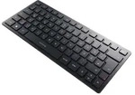KW 9200 MINI Clavier compact USB+BT noir - Schwarz