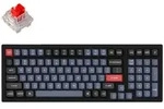 Keychron K4 Pro QMK/VIA Kabellose Mechanische Tastatur, QWERTY US, RGB LED, Red
