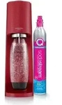 SodaStream TERRAR, Rot, 134 mm, 195 mm, 428 mm, 1 l, Kunststoff - Rot