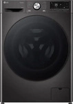 LG W4WR7096YB, LG W4WR7096YB, Frontlader, Freistehend, Schwarz, Links, Platinum