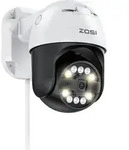 ZOSI 5MP PoE &Uuml;berwachungskamera Au&szlig;en, 355&deg;/140&deg; Schwenkbar Dome Camera,