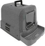 Dehner Premium Katzentoilette Jolie, inkl. abnehmbarer Haube, ca. 69 x 42 x 41 cm,