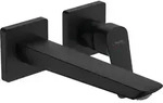 Fertigmontageset LOGIS f UP 2-Loch-Waschtischmischer ma-sw - Schwarz