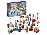 LEGO 76418 Harry Potter Adventskalender 2023, Weihnachtskalender mit 24 Geschenken
