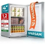 Stillstern Mini Gefrierschrank klein & leise 42L, Tiefk&uuml;hltruhe mini Freezer...