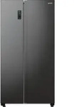 Gorenje NRR9185EABXL Side-by-Side K&uuml;hl-Gefrier-Kombination, 550L, Schwarz -