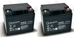 Ersatzakku f&uuml;r Invacare Orion Elektromobil 24V 2 x 12V 50Ah AGM Batterie