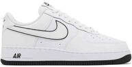 Nike Air Force 1 '07 Low White Black Outline Swoosh - EU: 38.5